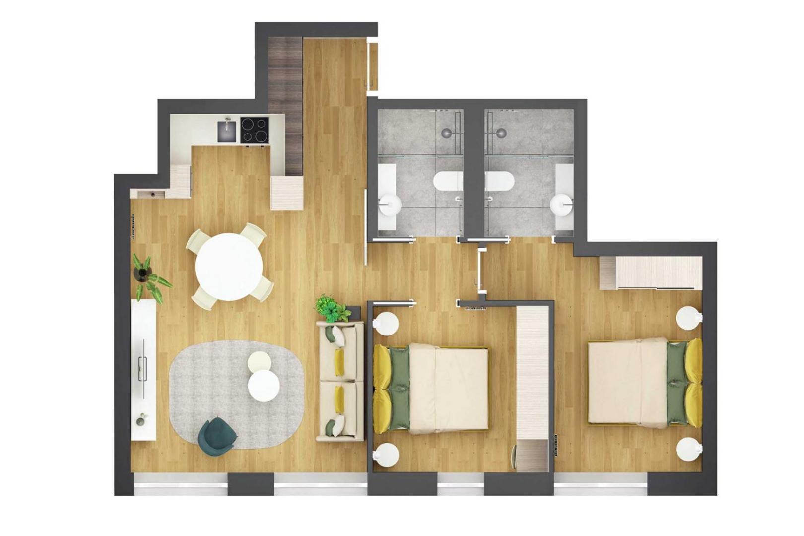 The Central City - Luxury Serviced Residence Luxemburg Exterior foto